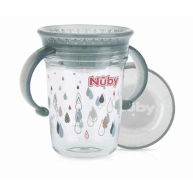 Vaso de Aprendizaje Nûby NV0414019GREY + 6 Meses 360º Gris 240 ml de Nûby, Vasos con boquilla - Ref: S0597071, Precio: 16,14 ...