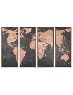 Cuadro DKD Home Decor 83 x 4,5 x 123 cm Loro Moderno (2 Unidades) | Tienda24 Tienda24.eu