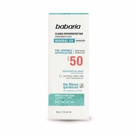 Protecteur Solaire Fluide Babaria Solar Mineral Uv Spf 50 50 ml de Babaria, Filtres solaires - Réf : S0597470, Prix : 10,82 €...