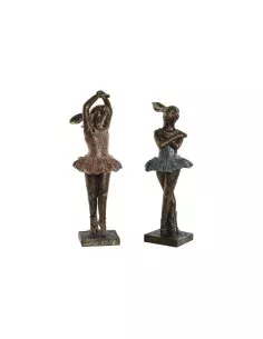 Figura Decorativa DKD Home Decor Dorado Monos 9 x 7 x 25 cm | Tienda24 Tienda24.eu