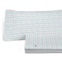 Jeu de draps Alexandra House Living Cloe Bleu Lit king size 4 Pièces de Alexandra House Living, Draps et taies d'oreiller - R...