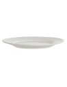 Flat Plate DKD Home Decor White Porcelain 19 x 19 x 2 cm | Tienda24 Tienda24.eu