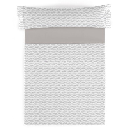 Jeu de draps Alexandra House Living Cloe Gris Lit 1 persone 3 Pièces de Alexandra House Living, Draps et taies d'oreiller - R...