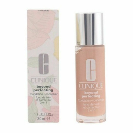 Base de Maquillaje Fluida Clinique Beyond Perfecting Corrector Facial Nº 21 Cream caramel 30 ml de Clinique, Bases - Ref: S05...