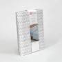 Bettwäsche-Set Alexandra House Living Cloe Grau King size 4 Stücke von Alexandra House Living, Bettlaken und Kissenbezüge - R...