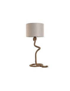 Lampada da tavolo Home ESPRIT Marrone Corda 220 W 35 x 35 x 80 cm da Home ESPRIT, Lampade da tavolo e abat-jour - Ref: S30534...