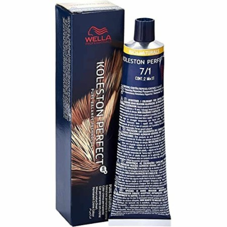 Permanent Dye Wella Koleston Perfect Pure Naturals Nº 7.01 60 ml | Tienda24 - Global Online Shop Tienda24.eu