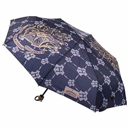 Foldable Umbrella Harry Potter Dark blue (Ø 97 cm) by Harry Potter, Folding Umbrellas - Ref: S0723600, Price: 9,43 €, Discoun...