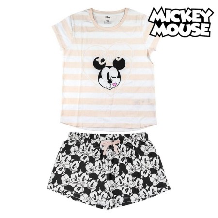 Pigiama Minnie Mouse Bianco (Adulti) Donna di Minnie Mouse, Pigiami due pezzi - Rif: S0726218, Prezzo: 16,73 €, Sconto: %