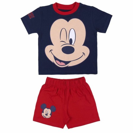 Pijama Infantil Mickey Mouse Rojo de Mickey Mouse, Pijamas dos piezas - Ref: S0726221, Precio: 0,00 €, Descuento: %