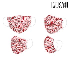 Hygienic Face Mask Marvel Children's Red by Marvel, Disposables - Ref: S0726454, Price: 3,10 €, Discount: %