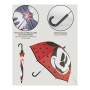 Parapluie Mickey Mouse Rouge (Ø 71 cm) de Mickey Mouse, Parapluies cannes - Réf : S0727300, Prix : 7,47 €, Remise : %