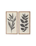 Cadre Home ESPRIT Feuille d'une plante Cottage 30 x 3 x 60 cm (2 Unités) | Tienda24 Tienda24.eu