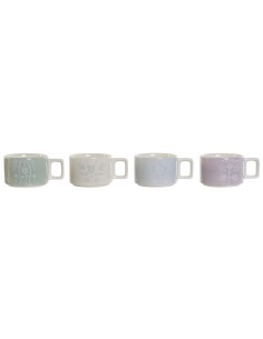 Cup with Tea Filter Versa New Lines Stoneware | Tienda24 Tienda24.eu