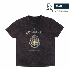 Men’s Short Sleeve T-Shirt Harry Potter Grey Dark grey by Harry Potter, T-Shirts - Ref: S0728711, Price: 10,47 €, Discount: %