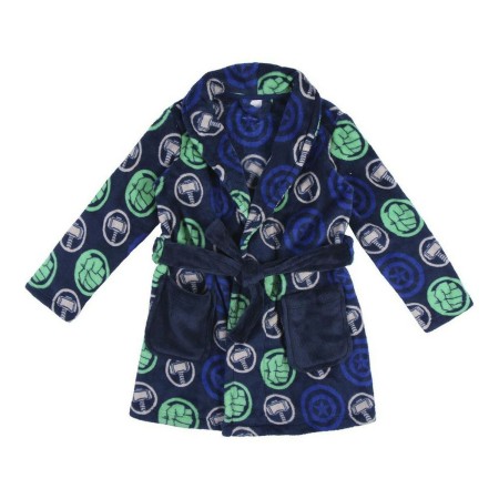 Peignoir pour Enfants The Avengers Bleu de The Avengers, Hauts de pyjama - Réf : S0728876, Prix : 16,73 €, Remise : %