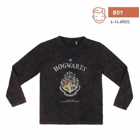 Maglia a Maniche Lunghe Bambino Harry Potter Grigio Grigio scuro di Harry Potter, Maglie a manica lunga - Rif: S0729152, Prez...