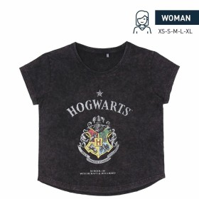 Women’s Short Sleeve T-Shirt Harry Potter Grey Dark grey by Harry Potter, T-Shirts - Ref: S0729153, Price: 10,47 €, Discount: %