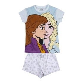 Pyjama D'Été Frozen Bleu clair de Frozen, Ensembles de pyjama - Réf : S0729781, Prix : 15,22 €, Remise : %