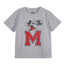 Camisola de Manga Curta Mickey Mouse Cinzento de Mickey Mouse, Camisolas de manga curta - Ref: S0730046, Preço: 11,60 €, Desc...