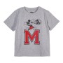 T shirt à manches courtes Mickey Mouse Gris de Mickey Mouse, T-shirts - Réf : S0730046, Prix : 11,60 €, Remise : %