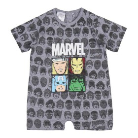 Kurzarm Strampelanzug Marvel Grau von Marvel, Nachtwäsche und Bademäntel - Ref: S0730381, Preis: 13,75 €, Rabatt: %