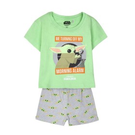 Pigiama Estivo The Mandalorian Verde Verde Chiaro Per bambini di The Mandalorian, Pigiami due pezzi - Rif: S0730387, Prezzo: ...