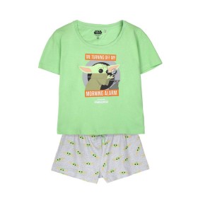 Pyjama D'Été The Mandalorian Vert Vert clair Femme de The Mandalorian, Ensembles de pyjama - Réf : S0730388, Prix : 16,73 €, ...