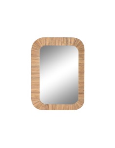 Espejo de pared 108 x 3,5 x 108 cm Cristal Dorado Madera | Tienda24 Tienda24.eu