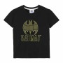 Camisola de Manga Curta Infantil Batman Preto de Batman, Camisolas de manga curta - Ref: S0730648, Preço: 13,25 €, Desconto: %