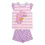 Pijama de Verão Peppa Pig Cor de Rosa Roxo de Peppa Pig, Pijamas - Ref: S0731089, Preço: 15,22 €, Desconto: %