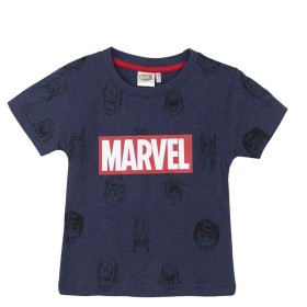 Kurzarm-T-Shirt für Kinder Marvel Dunkelblau von Marvel, T-Shirts - Ref: S0731091, Preis: 11,91 €, Rabatt: %