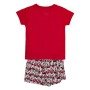 Pijama de Verão Minnie Mouse Vermelho de Minnie Mouse, Pijamas - Ref: S0731092, Preço: 16,50 €, Desconto: %