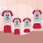 Pigiama Estivo Mickey Mouse Rosso (Adulti) Uomo Grigio di Mickey Mouse, Pigiami due pezzi - Rif: S0731122, Prezzo: 16,73 €, S...