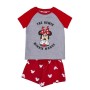 Pijama de Verano Minnie Mouse Rojo Gris de Minnie Mouse, Pijamas - Ref: S0731123, Precio: 15,96 €, Descuento: %