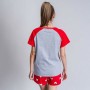 Pijama de Verano Minnie Mouse Rojo Mujer Gris de Minnie Mouse, Pijamas - Ref: S0731124, Precio: 20,18 €, Descuento: %