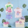 Maglia a Maniche Corte per Bambini Peppa Pig Rosa di Peppa Pig, T-shirt - Rif: S0731142, Prezzo: 11,60 €, Sconto: %