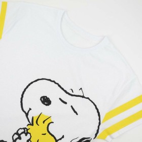 T-shirt à manches courtes femme Snoopy Blanc de Snoopy, T-shirts - Réf : S0731149, Prix : 19,01 €, Remise : %