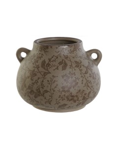 Vase DKD Home Decor Grau Gold Dunkelgrau Metall Moderne 25 x 25 x 47 cm | Tienda24 Tienda24.eu