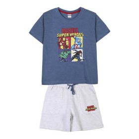 Conjunto de Vestuário Marvel Azul escuro de Marvel, Conjuntos de top e calções - Ref: S0731957, Preço: 19,77 €, Desconto: %