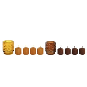 Set de Velas DKD Home Decor 36 g Urbano (2 Unidades) (12