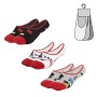 Chaussettes Mickey Mouse Unisexe 3 paires de Mickey Mouse, Socquettes - Réf : S0731970, Prix : 5,52 €, Remise : %