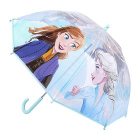 Regenschirm Frozen 45 cm Blau (Ø 71 cm) von Frozen, Stockschirme - Ref: S0732374, Preis: 7,93 €, Rabatt: %