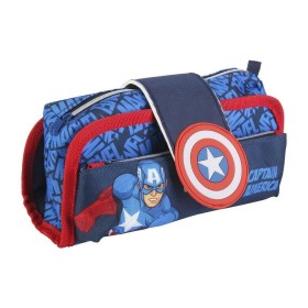 School Case Marvel Blue (22 x 12 x 7 cm) by Marvel, Pencil cases - Ref: S0732477, Price: 10,47 €, Discount: %