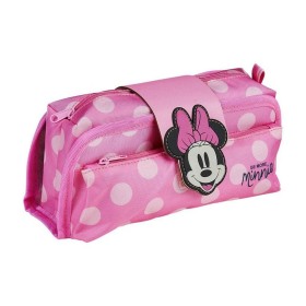 School Case Minnie Mouse Pink (22 x 12 x 7 cm) by Minnie Mouse, Pencil cases - Ref: S0732478, Price: 10,47 €, Discount: %