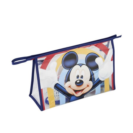 Set de Aseo Infantil para Viaje Mickey Mouse Azul (23 x 16 x 7 cm) (4 pcs) de Mickey Mouse, Neceseres de viaje - Ref: S073281...