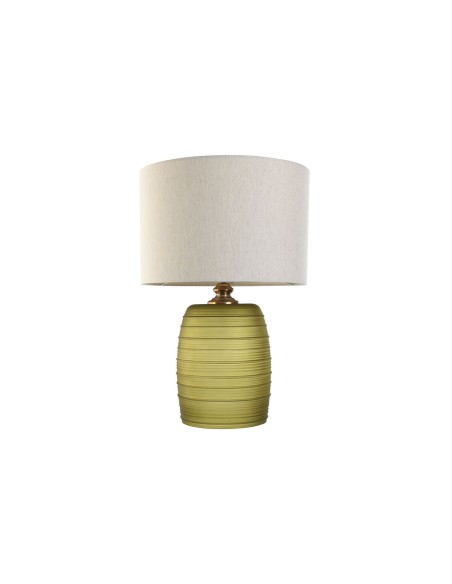 Desk lamp Home ESPRIT Green Beige Golden Crystal 50 W 220 V 38 x 38 x 57 cm | Tienda24 Tienda24.eu