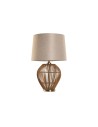 Lampe de bureau Home ESPRIT Marron Beige Doré Naturel 50 W 220 V 43 x 43 x 67 cm | Tienda24 Tienda24.eu