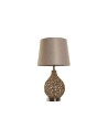 Lampe de bureau Home ESPRIT Marron Beige Doré Naturel 50 W 220 V 33 x 33 x 60 cm | Tienda24 Tienda24.eu