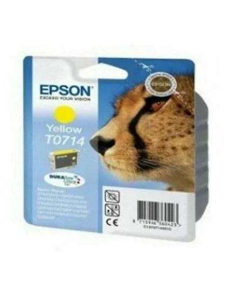 Cartuccia ad Inchiostro Originale Epson T0714 Giallo da Epson, Toner e inchiostro per stampante - Ref: S0239712, Precio: 22,0...